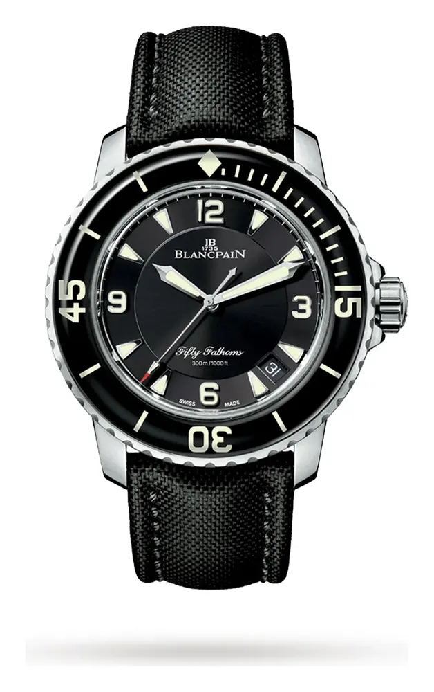 Blancpain Fifty Fathoms Automatique, reference 5015-1130-52A, stainless steel case