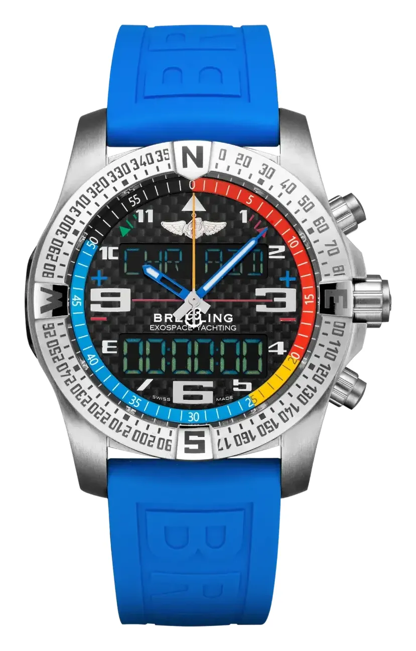 Breitling B55 Exospace Yachting, reference EB5512221B1S1, black dial, titanium case