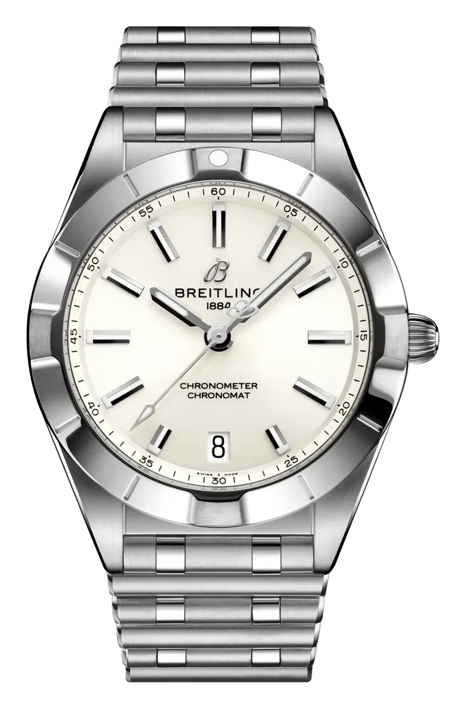 Breitling Chronomat 32 A77310, reference A77310101A2A1, white dial, stainless steel case