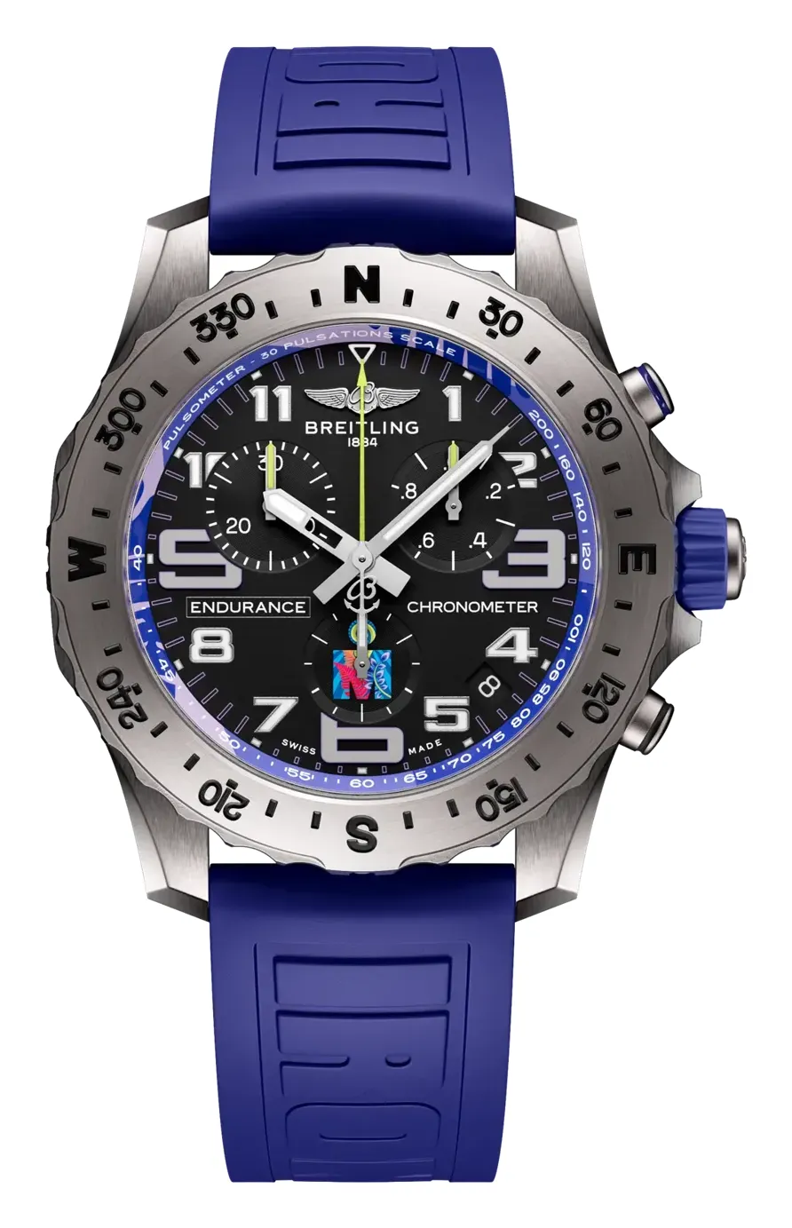 Breitling Endurance Pro Ironman World Championship 2023, reference E823104A1M1S1, grey dial, titanium case