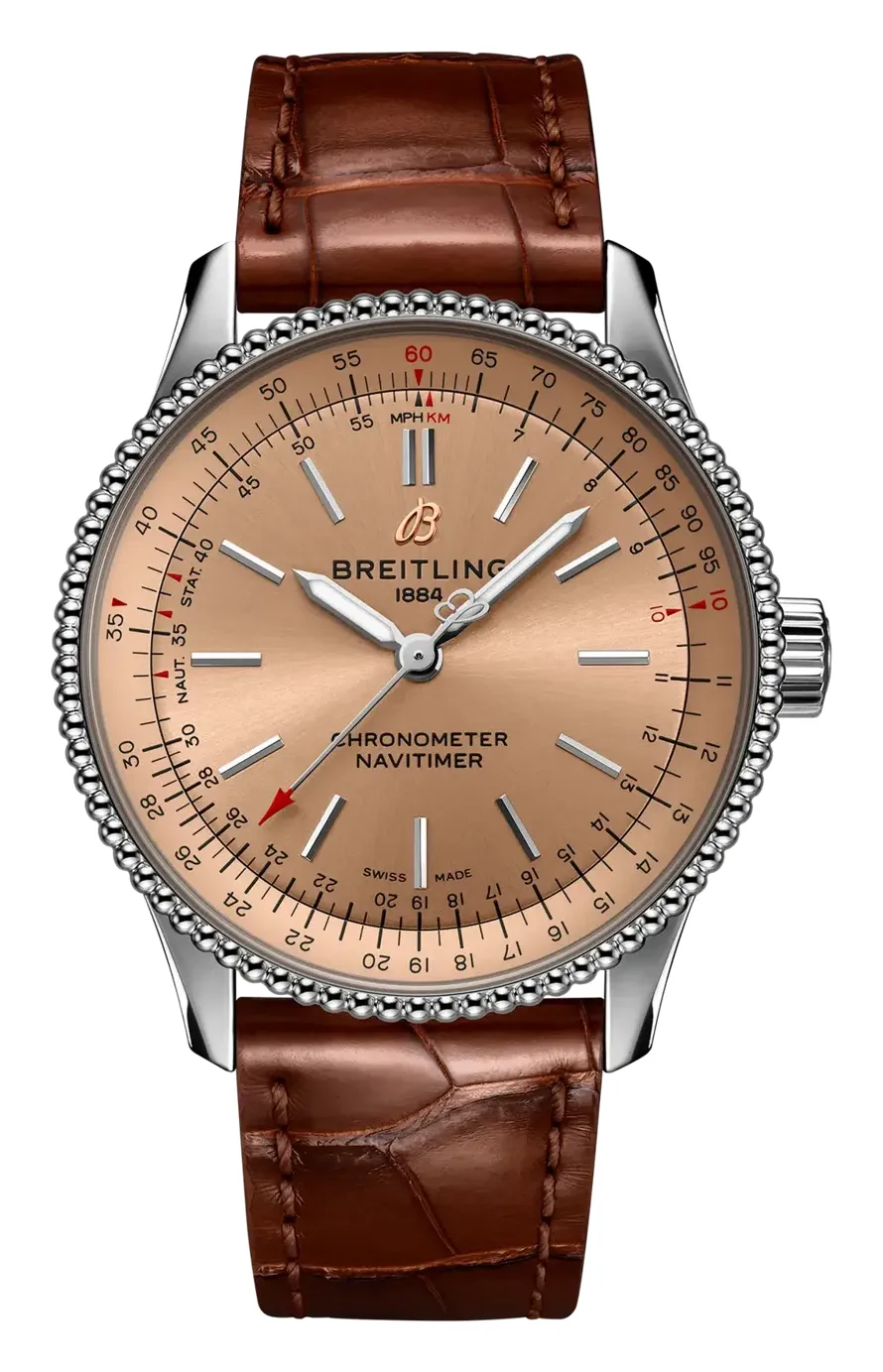Breitling Navitimer 1 35 Automatic A17395, reference A17395201K1P2, stainless steel case