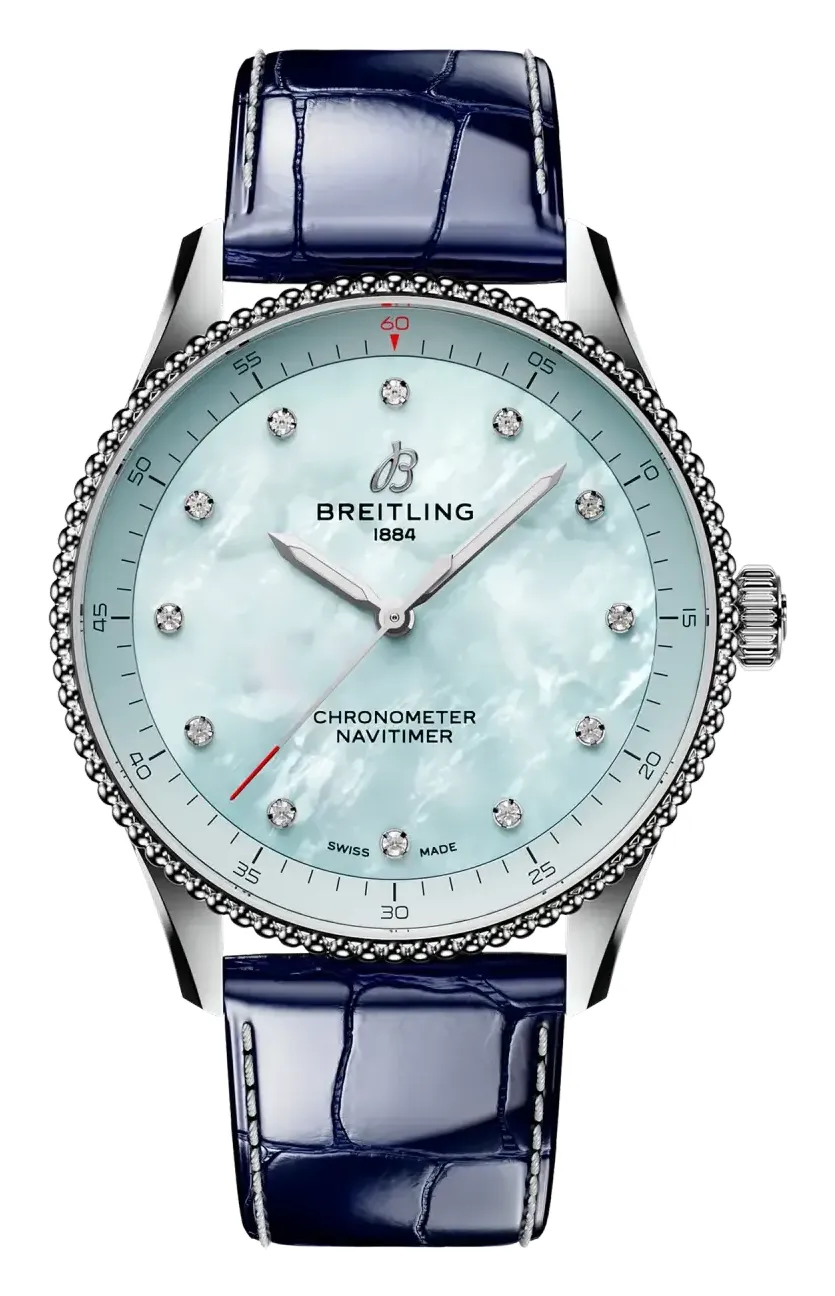Breitling Navitimer Quartz 32 A77320, reference A77320171C1P1, blue dial, stainless steel case