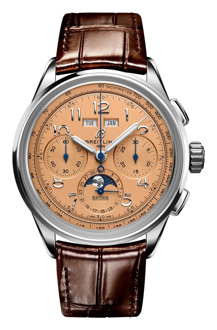 Breitling Premier Heritage B25 Datora 42 AB2510, reference AB2510201K1P1, stainless steel case