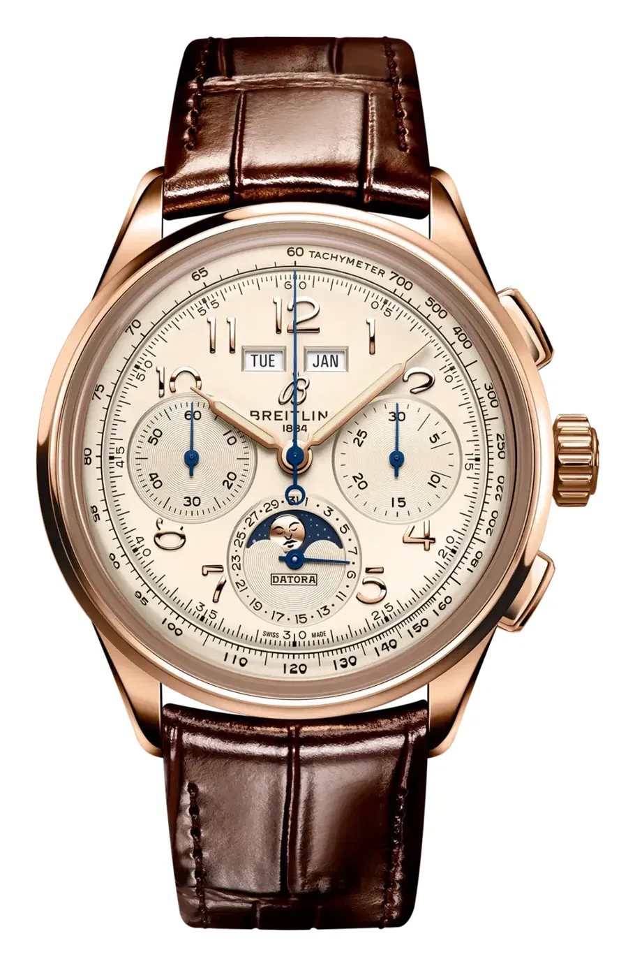 Breitling Premier Heritage B25 Datora 42 RB2510, reference RB2510371G1P1, rose gold case