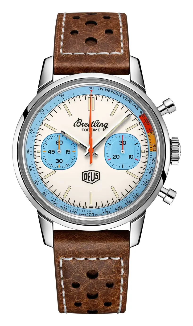 Breitling Premier Top Time Triumph, reference A233112A1A1X1, silver dial, stainless steel case