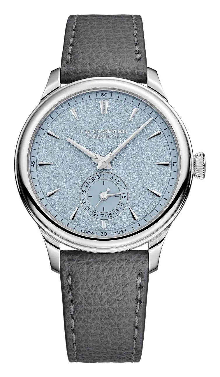 Chopard L.U.C Quattro Mark IV, reference 161954-9001, platinum case