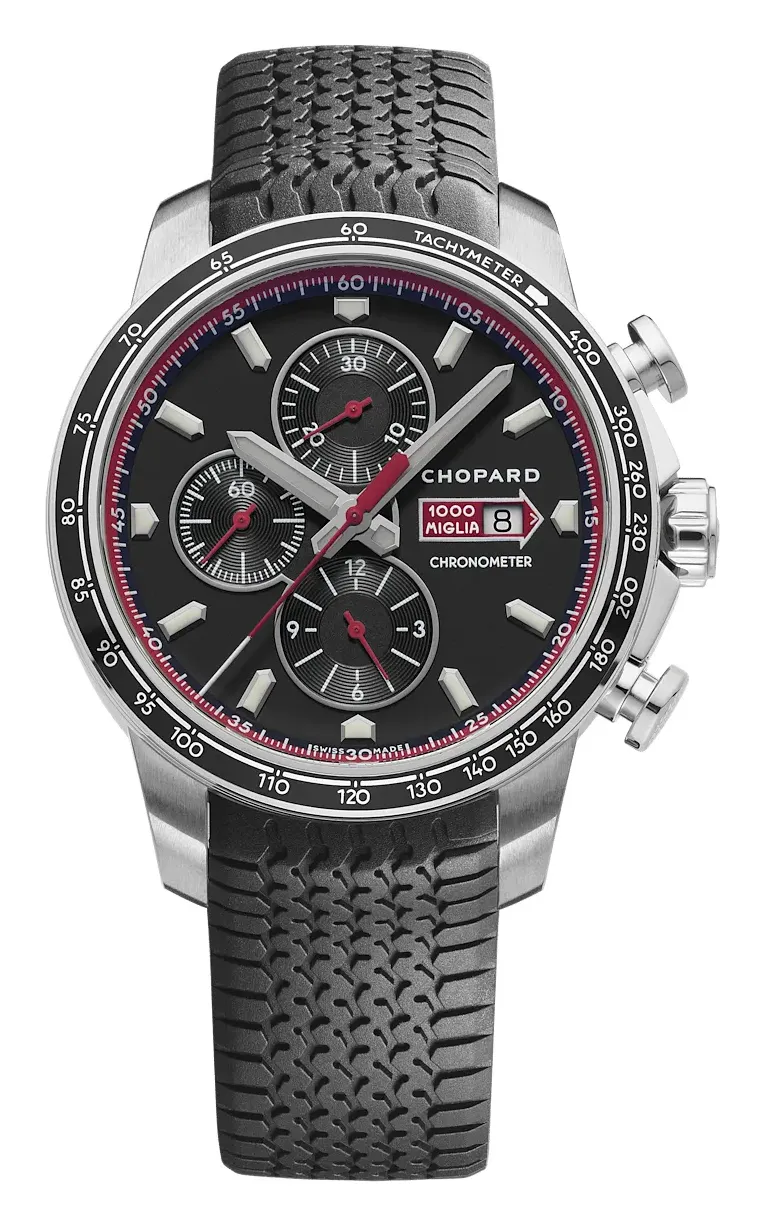 Chopard Mille Miglia GTS Chrono, reference 168571-3001, black dial, stainless steel case