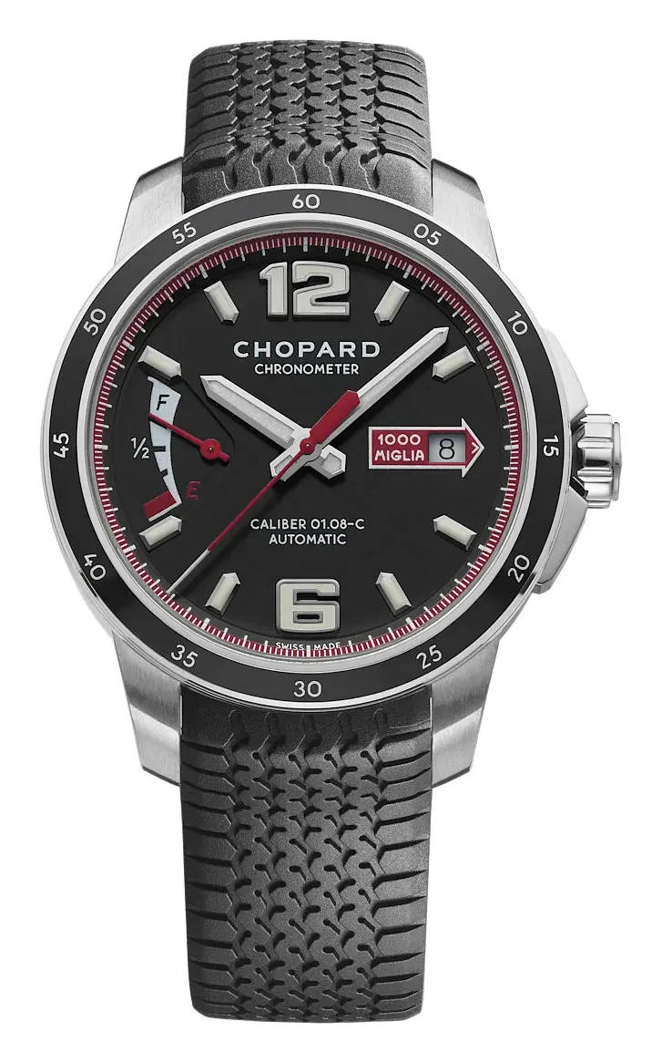 Chopard Mille Miglia GTS Power Control, reference 168566-3001, black dial, stainless steel case