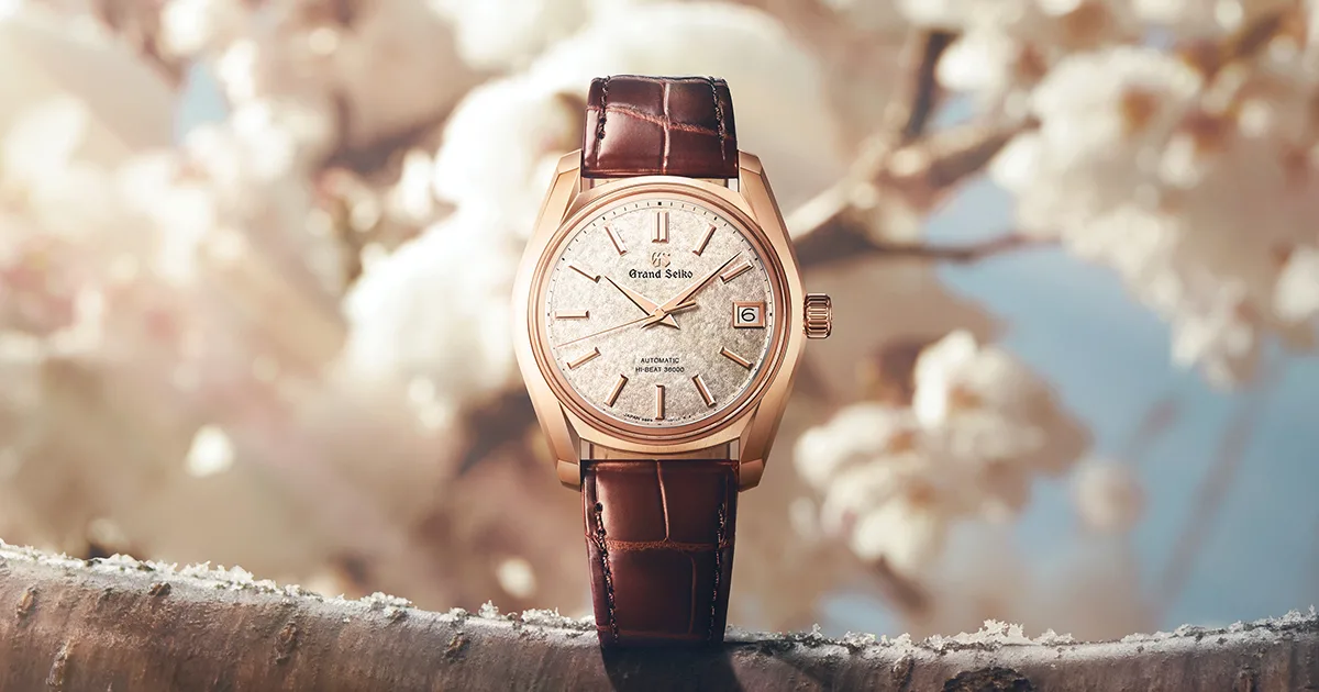 Grand Seiko SBGH368J, reference SBGH368J, rose gold case