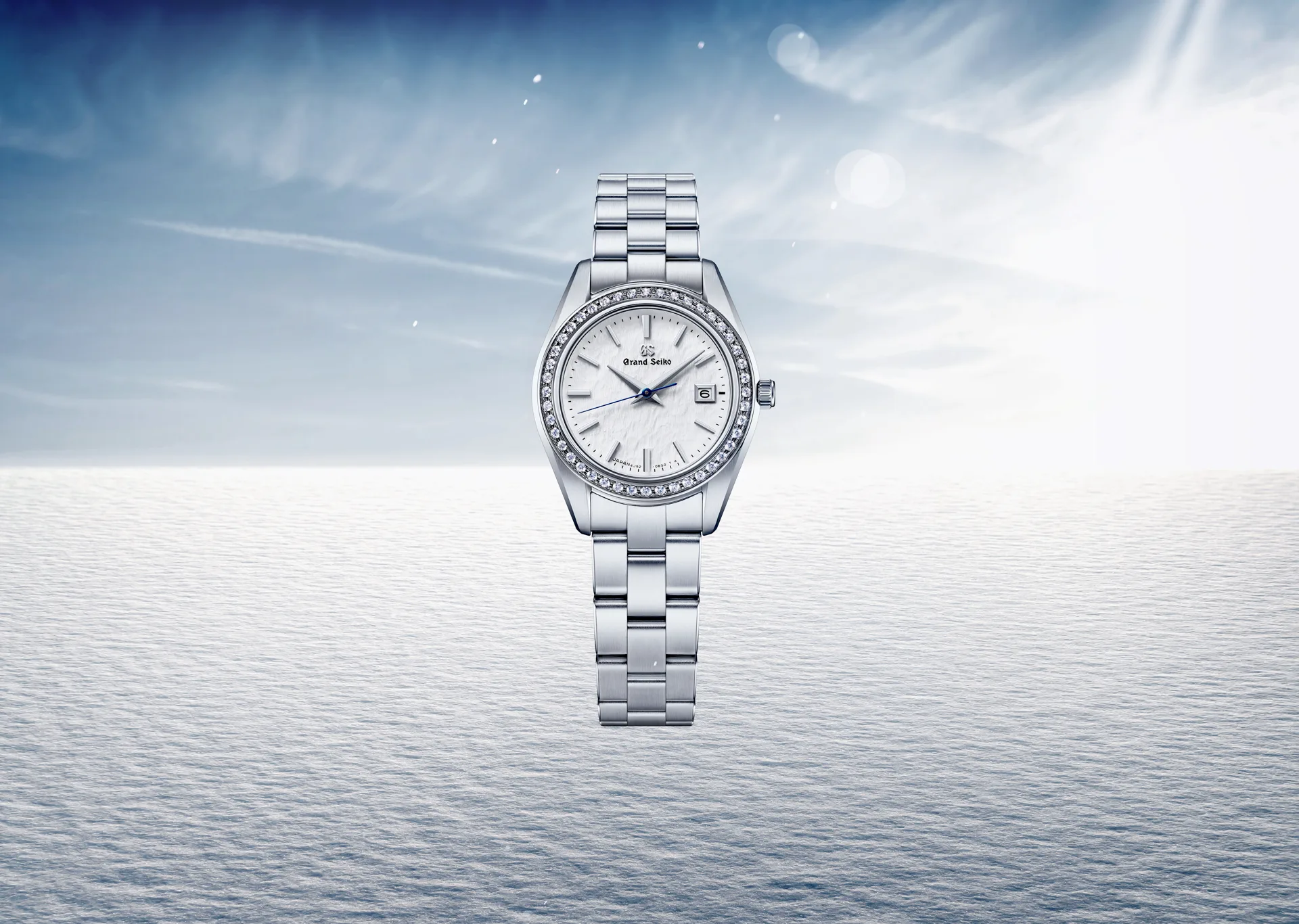 Grand Seiko STGF385, reference STGF385G, stainless steel case