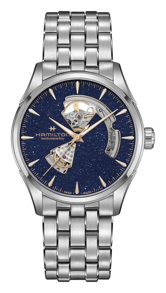 Hamilton Jazzmaster Open Heart 42, reference H32705140, stainless steel case
