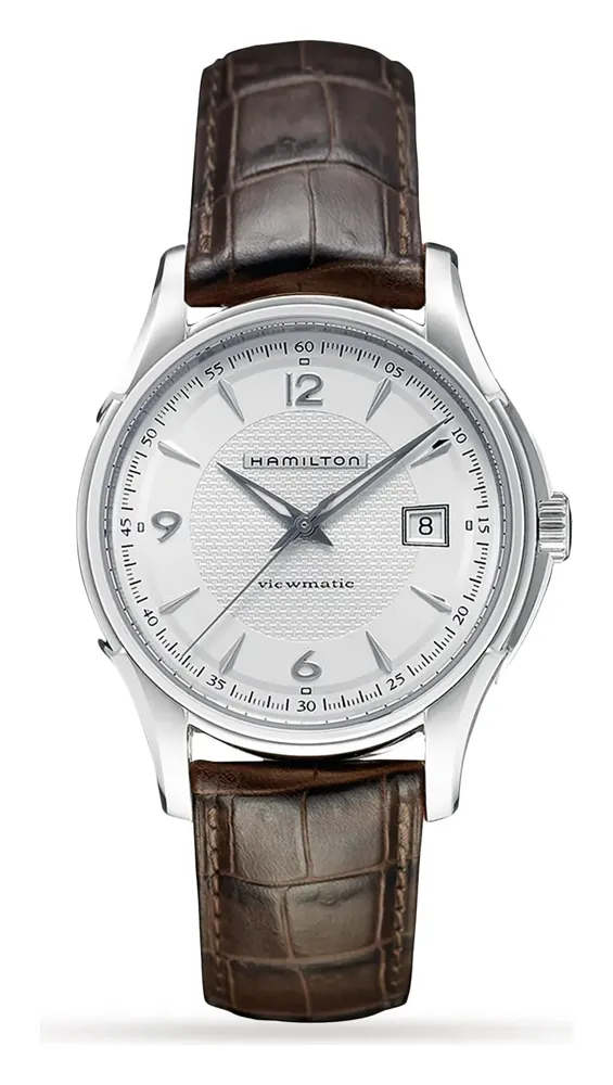 Hamilton Jazzmaster Viewmatic Auto 40, reference H32515555, stainless steel case