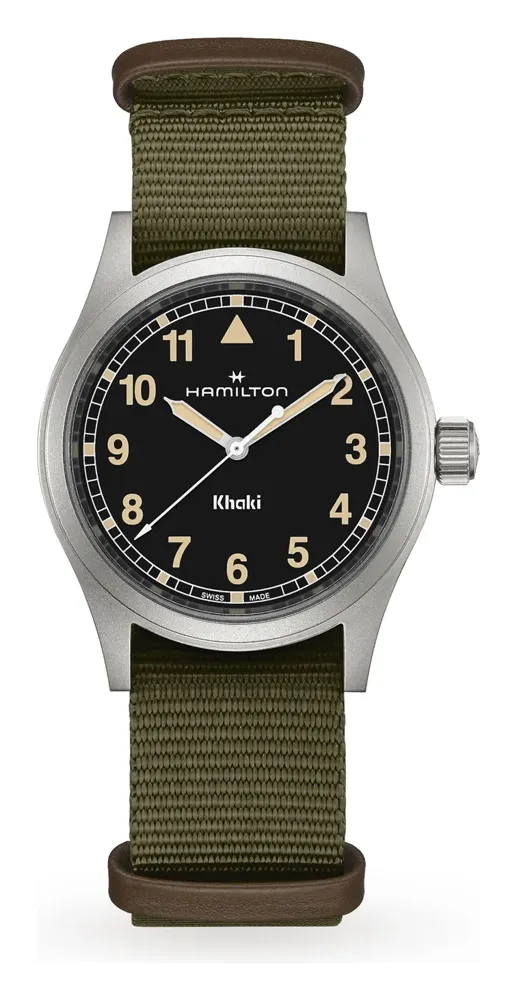 Hamilton Khaki Field Quartz 38, reference H69401930, stainless steel case