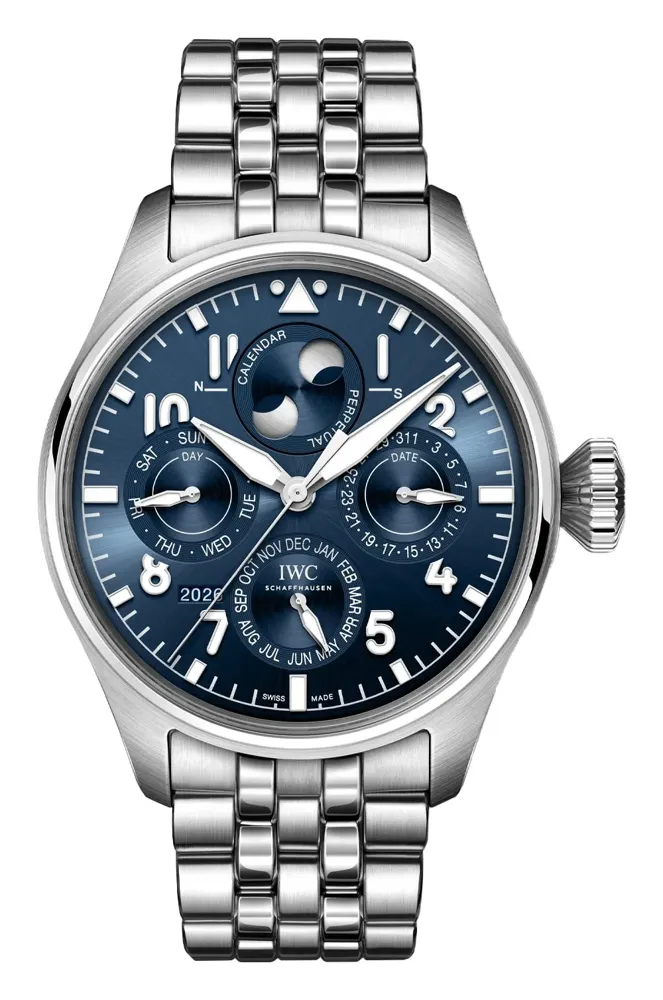 IWC Big Pilot’s Watch Perpetual Calendar ProSet, reference IW3296-01, stainless steel case