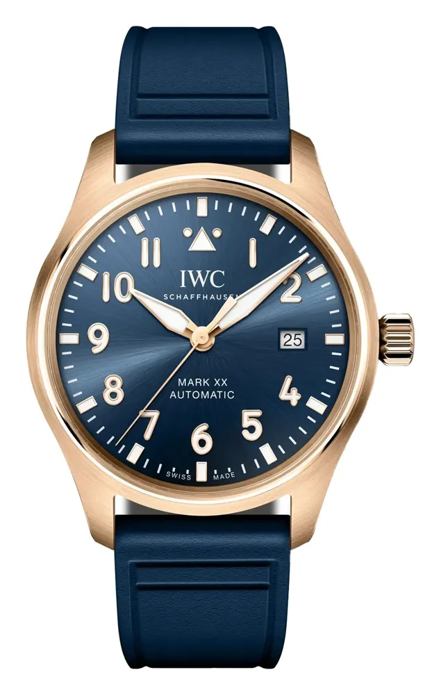 IWC Pilot's Watch Mark XX 20 Years Le Petit Prince, reference IW3283-01, rose gold case