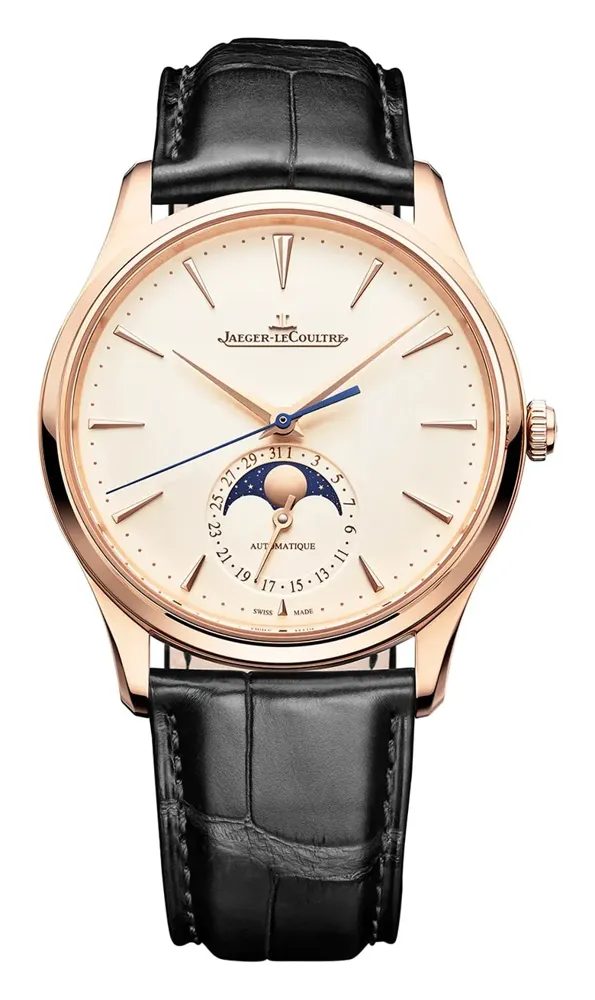 Jaeger-LeCoultre Master Ultra Thin Moon 136251, reference Q1362511, beige dial, rose gold case