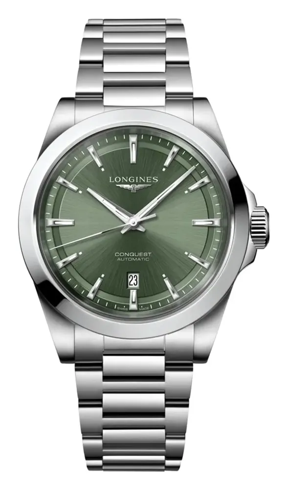 Longines Conquest 41, reference L3.830.4.02.6, stainless steel case