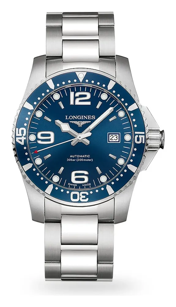 Longines HydroConquest 41 Automatic L3.742.4, reference L3.742.4.96.6, stainless steel case
