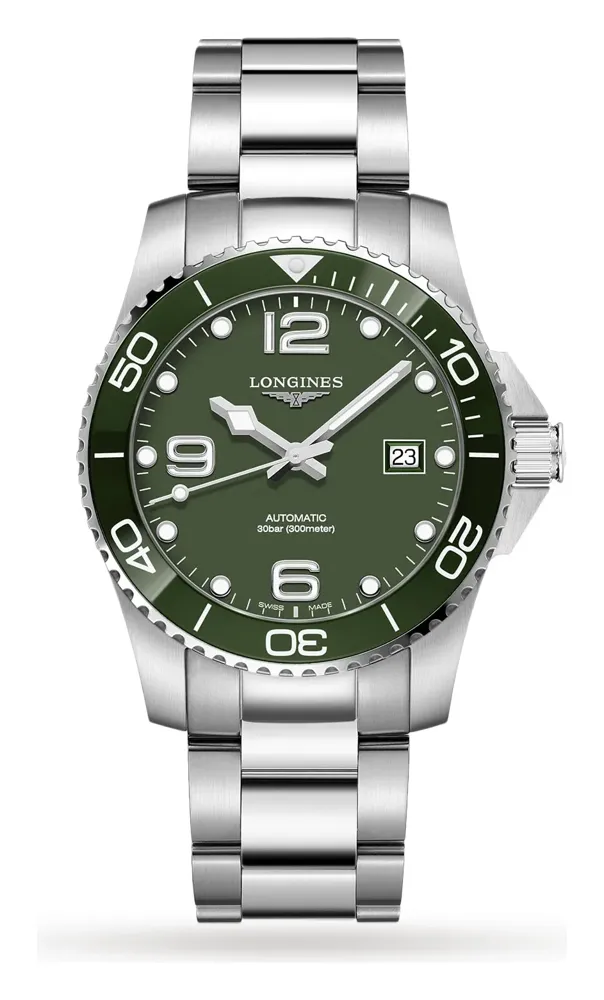 Longines HydroConquest 41 Automatic L3.781.4, reference L3.781.4.06.6, stainless steel case