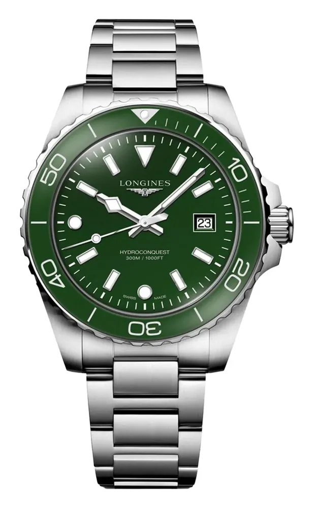 Longines Hydroconquest Quartz 42, reference L3.769.4.06.6, stainless steel case