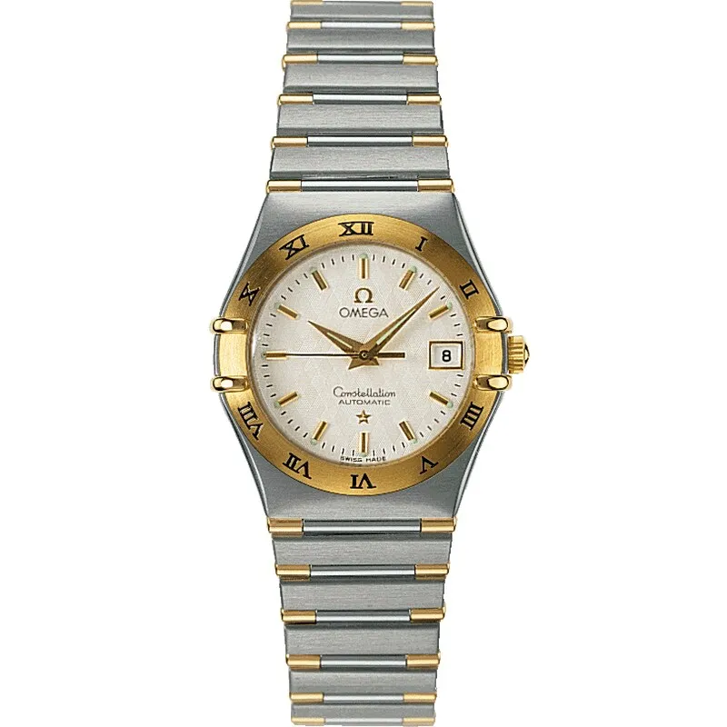 Omega Constellation Automatic 27.5 1392.30.00, reference 1392.30.00, silver dial, stainless steel and yellow gold case