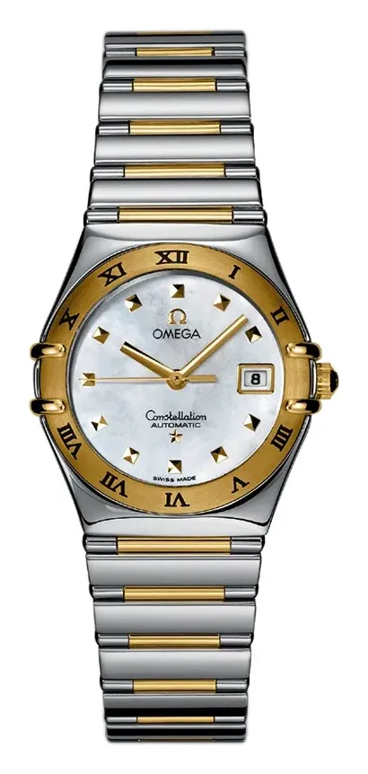 Omega Constellation Automatic 27.5 My Choice 1391.71.00, reference 1391.71.00, white dial, stainless steel and yellow gold case