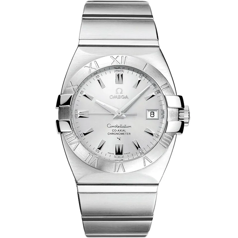 Omega Constellation Co-Axial 35 Double Eagle 1501.30.00, reference 1501.30.00, silver dial, stainless steel case