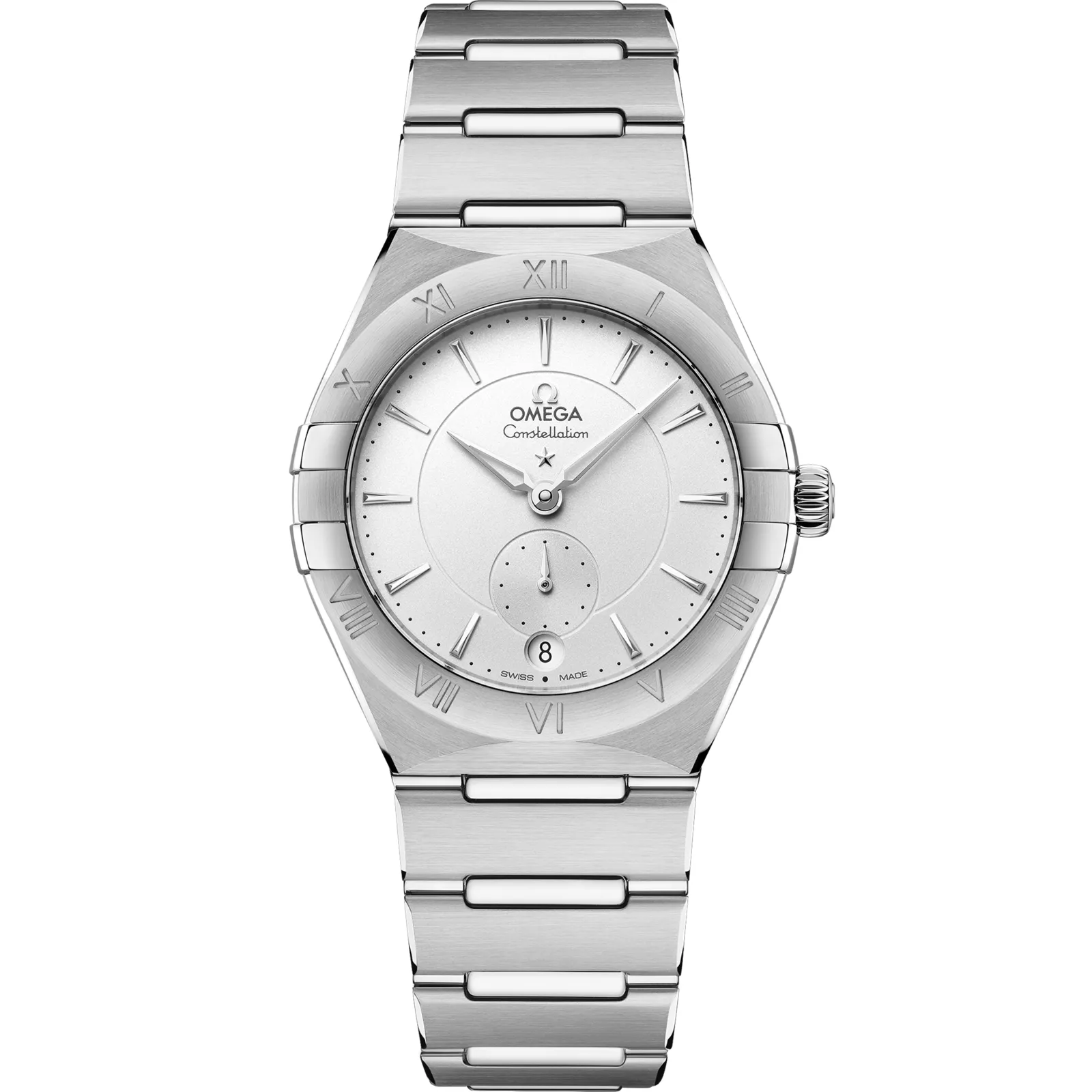 Omega Constellation Master Chronometer Small Seconds 34 131.10.34.20, reference 131.10.34.20.02.001, silver dial, stainless steel case