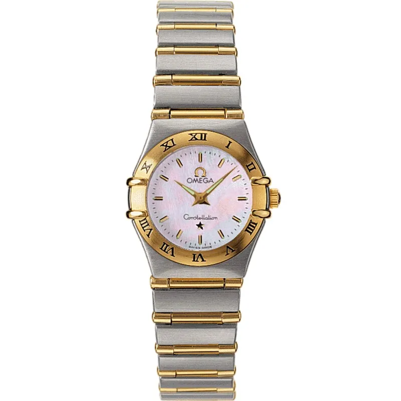 Omega Constellation Quartz 22.5 My Choice 1262.70.00, reference 1262.70.00, white dial, stainless steel and yellow gold case