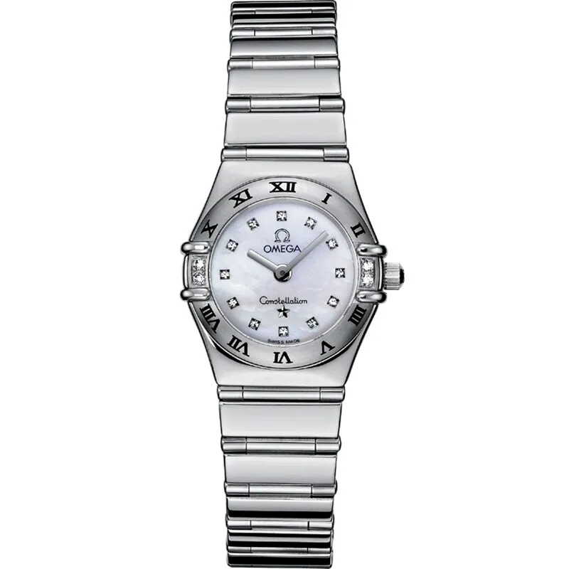 Omega Constellation Quartz 22.5 My Choice 1566.76.00, reference 1566.76.00, white dial, stainless steel case