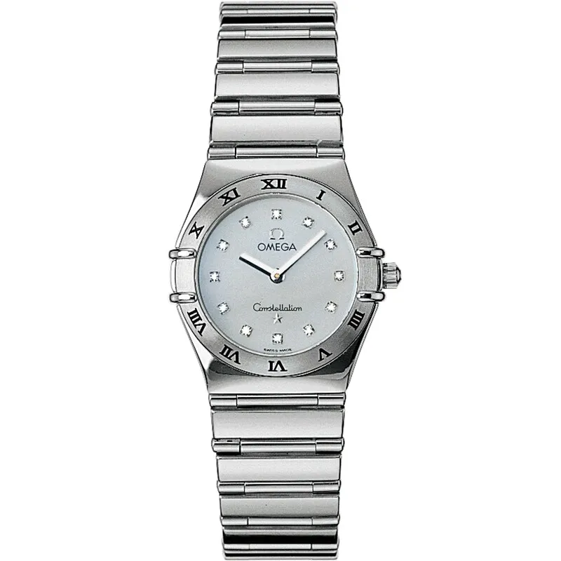 Omega Constellation Quartz 25.5 My Choice 1173.76.00, reference 1173.76.00, white dial, white gold case