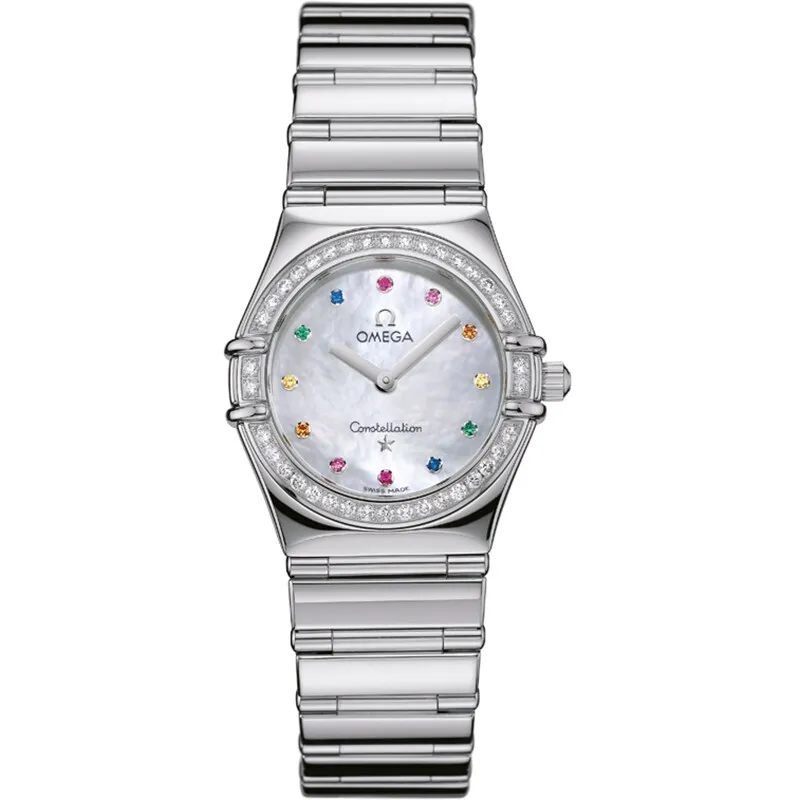 Omega Constellation Quartz 25.5 My Choice 1475.79.00, reference 1475.79.00, white dial, stainless steel case