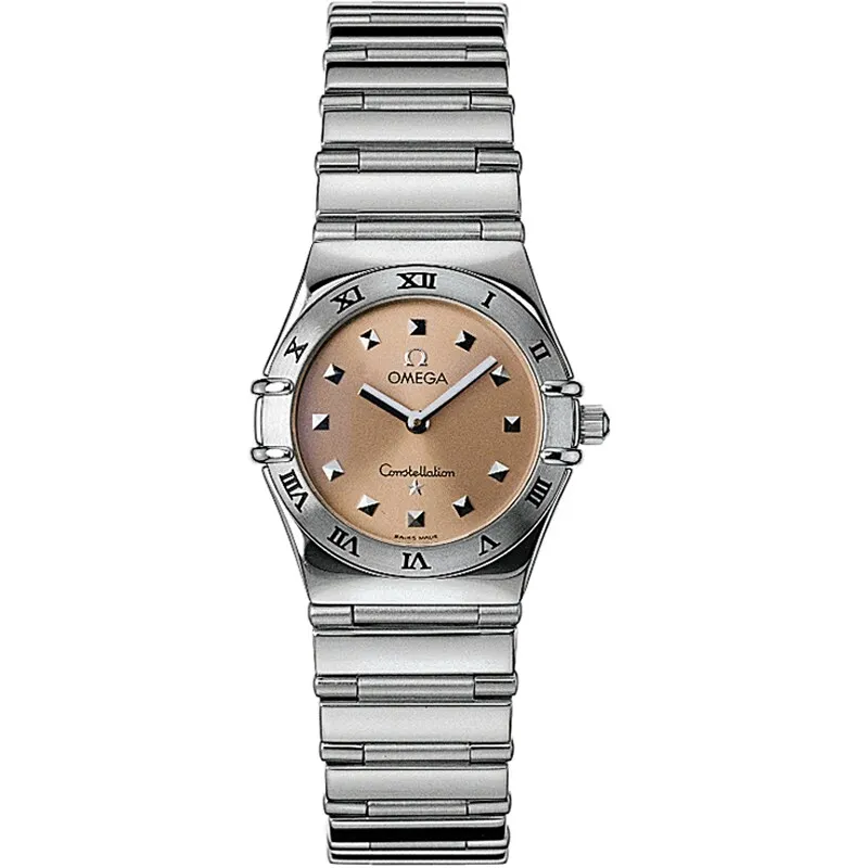 Omega Constellation Quartz 25.5 My Choice 1571.61.00, reference 1571.61.00, brown dial, stainless steel case