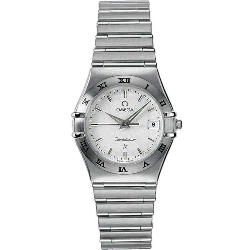 Omega Constellation Quartz 27.5 1582.30.00, reference 1582.30.00, silver dial, stainless steel case