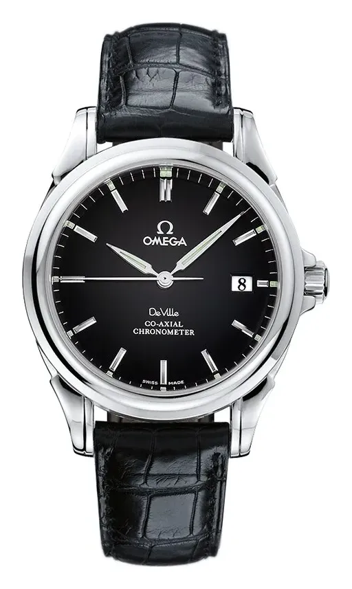 Omega De Ville Co-Axial 37.5 4831.51.31, reference 4831.51.31, black dial, stainless steel case