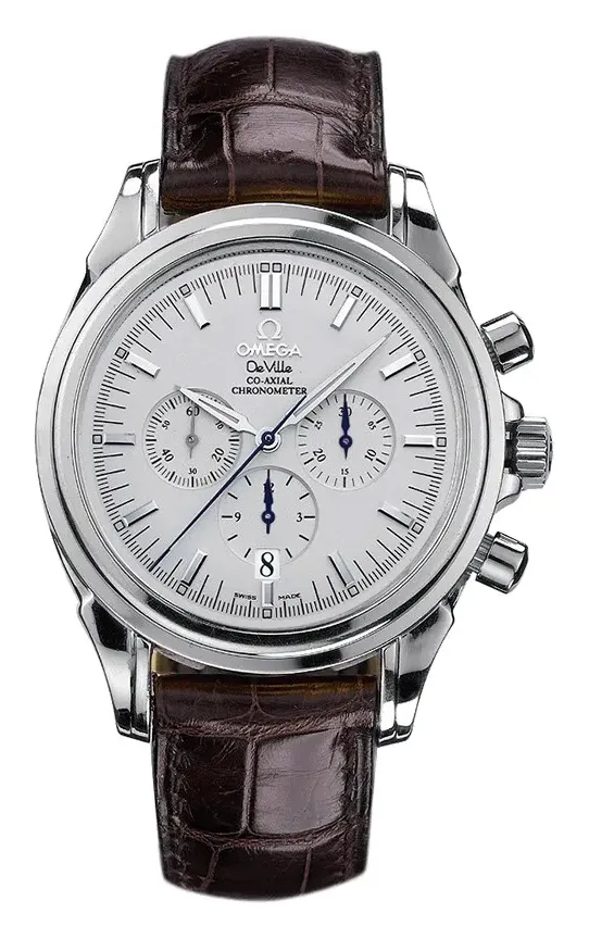 Omega De Ville Co-Axial 41 Chronograph 4841.31.32, reference 4841.31.32, silver dial, stainless steel case