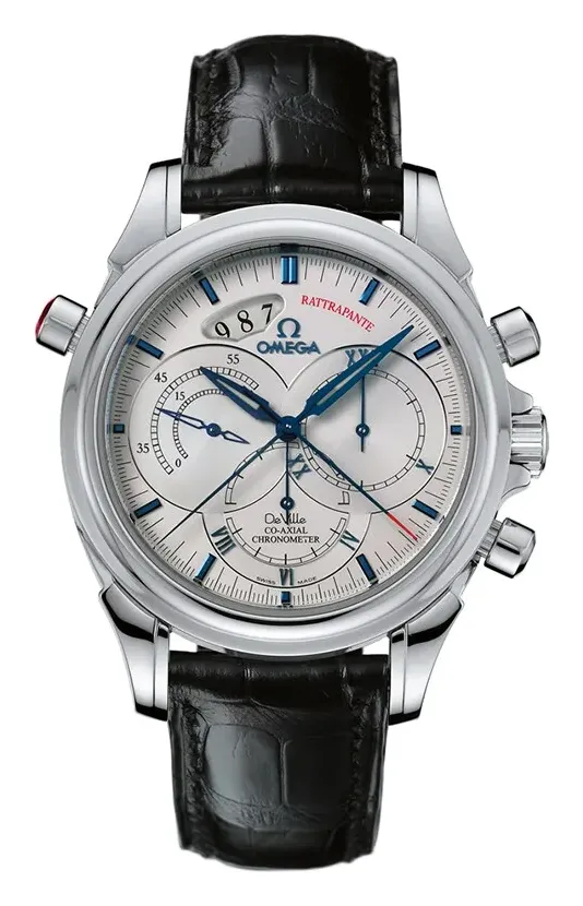 Omega De Ville Co-Axial 41 Chronoscope Rattrapante 4847.30.31, reference 4847.30.31, white dial, stainless steel case