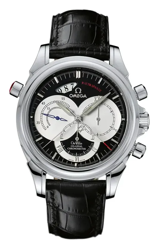 Omega De Ville Co-Axial 41 Chronoscope Rattrapante 4847.50.31, reference 4847.50.31, black dial, stainless steel case