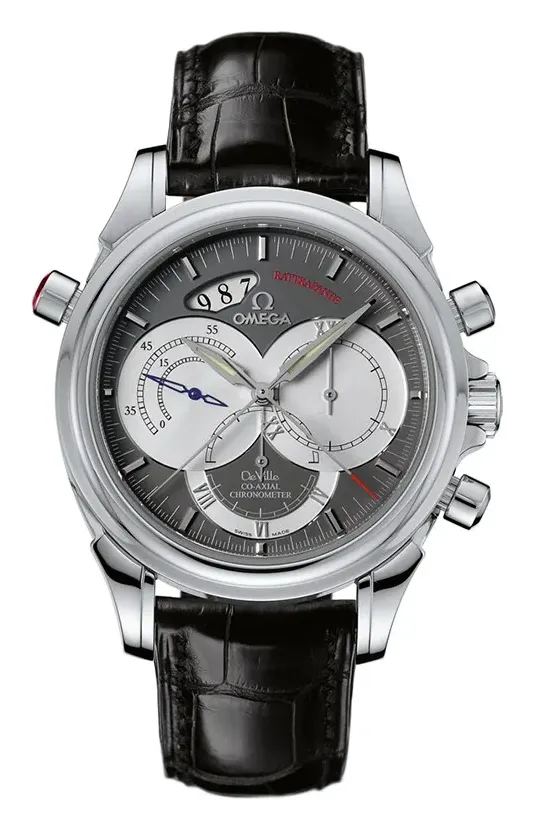 Omega De Ville Co-Axial 41 Chronoscope Rattrapante 4848.40.31, reference 4848.40.31, grey dial, stainless steel case
