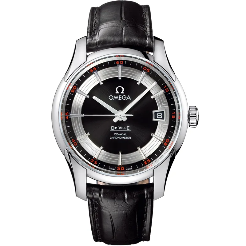 Omega De Ville Hour Vision Co-Axial 431.33.41.21, reference 431.33.41.21.01.001, black dial, stainless steel case