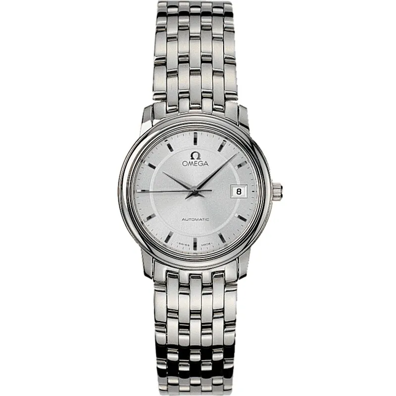 Omega De Ville Prestige Automatic 27, reference 4590.31.00, silver dial, stainless steel case
