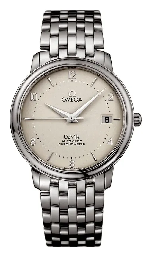 Omega De Ville Prestige Automatic 36.5 4512.30.00, reference 4512.30.00, silver dial, stainless steel case