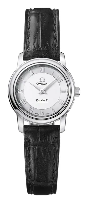 Omega De Ville Prestige Quartz 22 4870.33.01, reference 4870.33.01, silver dial, stainless steel case