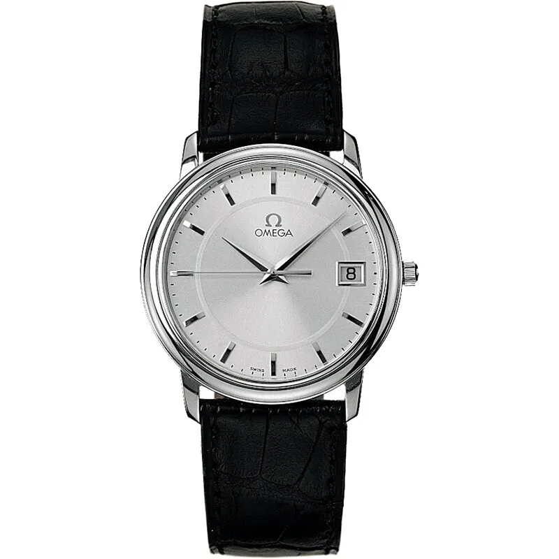 Omega De Ville Prestige Quartz 34.4 4810.31.01, reference 4810.31.01, silver dial, stainless steel case