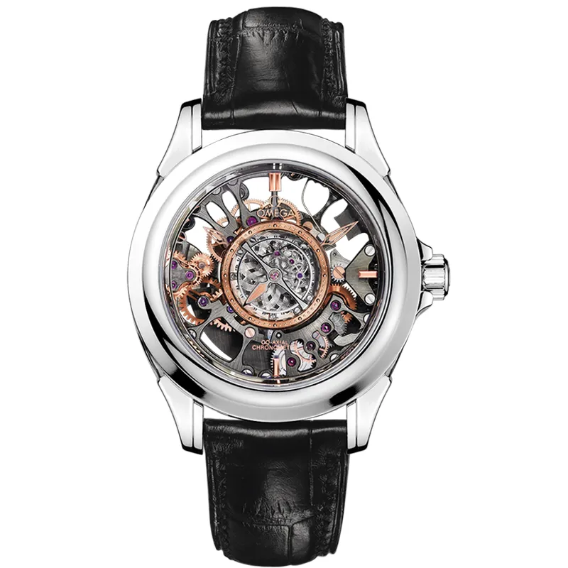 Omega De Ville Tourbillon Co-Axial 513.93.39.21, reference 513.93.39.21.99.001, platinum case