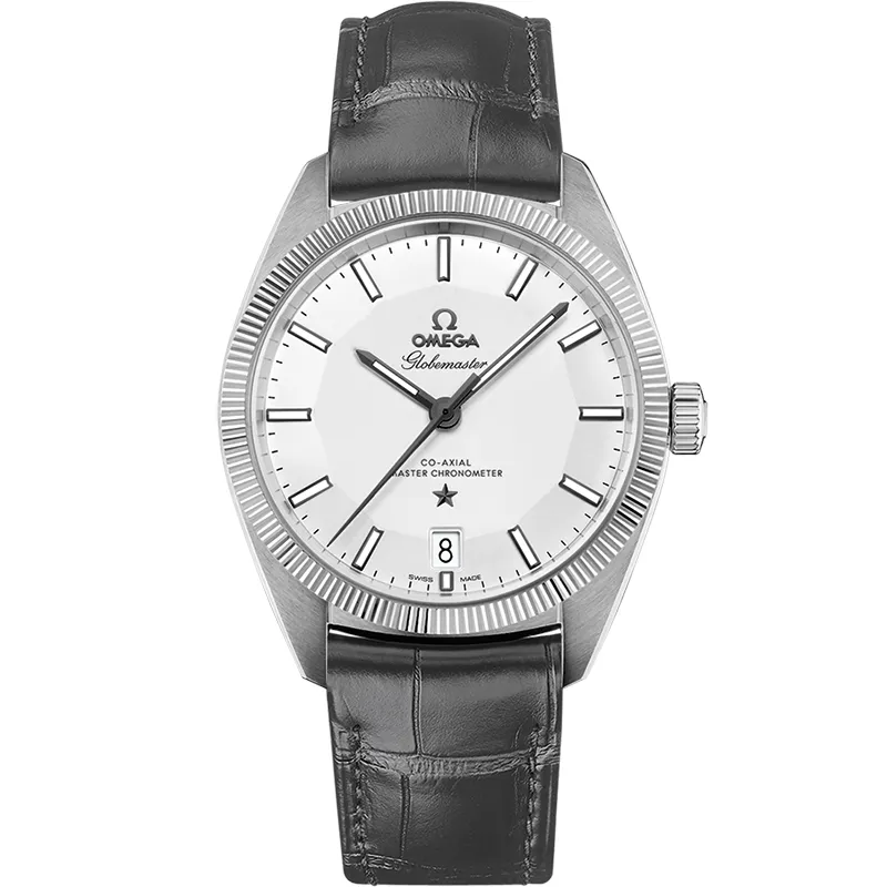 Omega Globemaster 130.33.39.21, reference 130.33.39.21.02.001, silver dial, stainless steel case