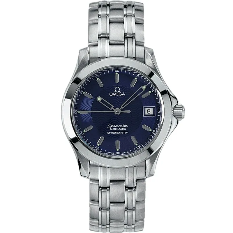 Omega Seamaster 120M Automatic 36.25 2501.81.00, reference 2501.81.00, blue dial, stainless steel case