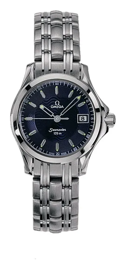 Omega Seamaster 120M Quartz 26.8, reference 2571.81.00, blue dial, stainless steel case