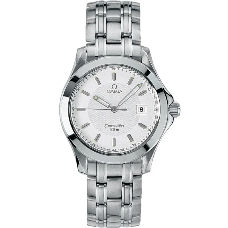 Omega Seamaster 120M Quartz 36.25 2511.21.00, reference 2511.21.00, white dial, stainless steel case