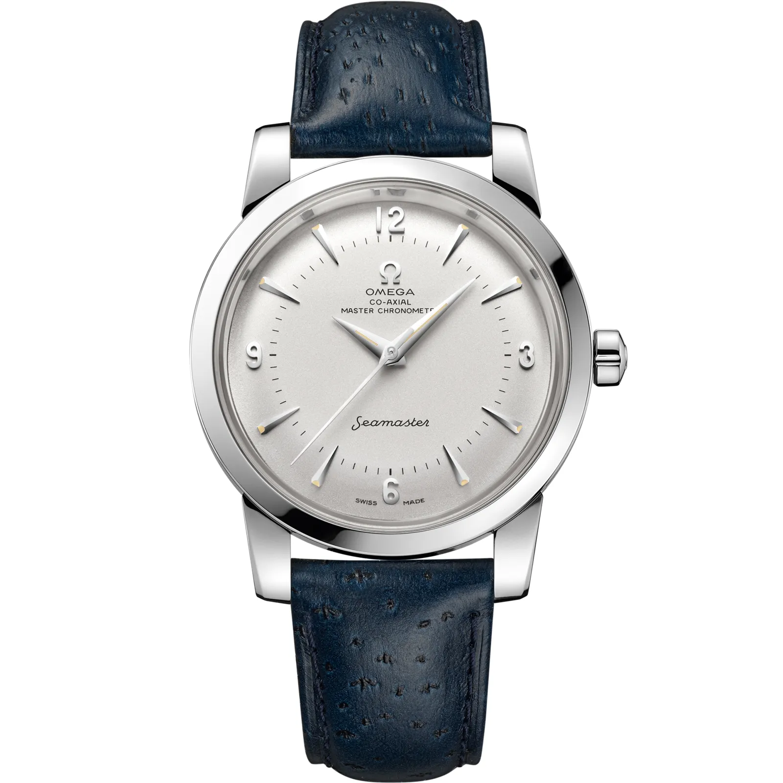 Omega Seamaster 1948 Central Seconds, reference 511.13.38.20.02.001, silver dial, stainless steel case